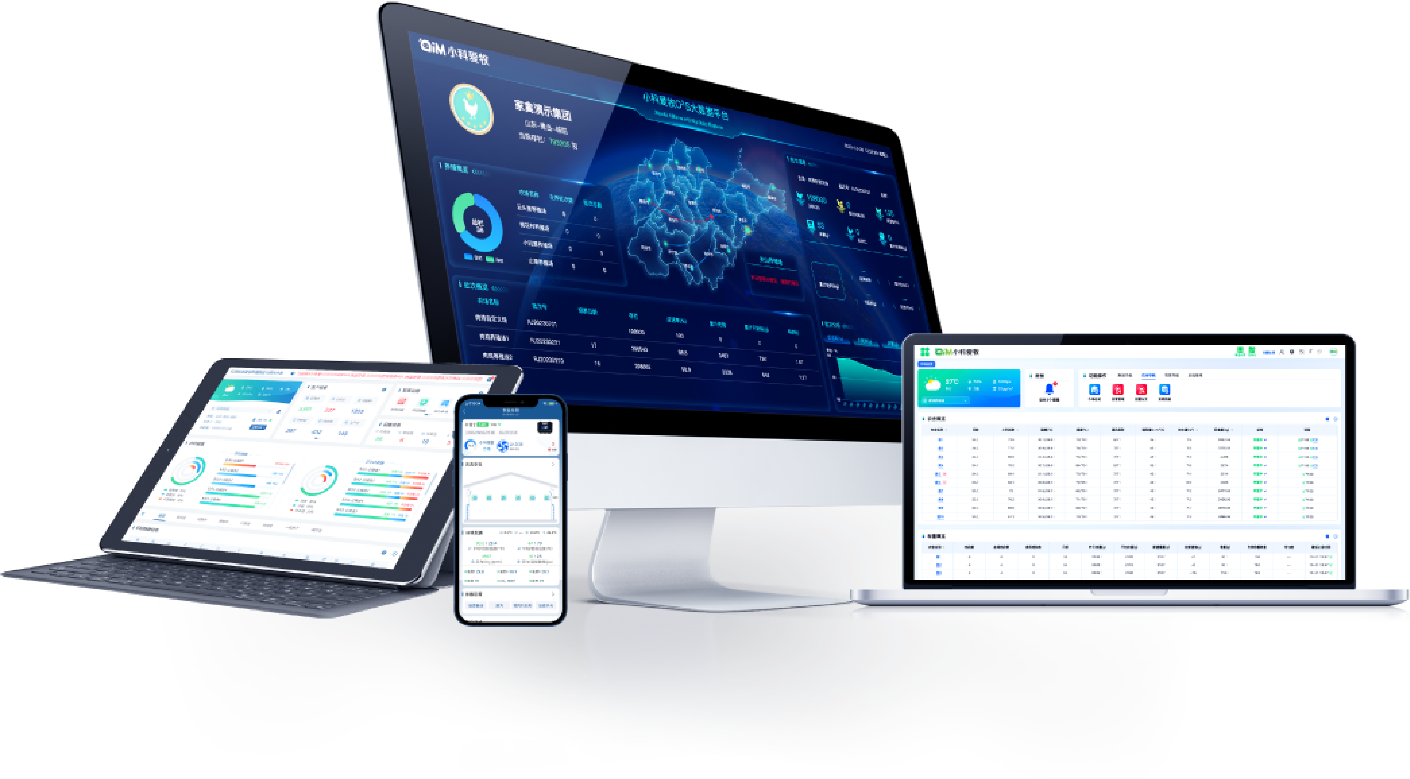 CCSDA Xiaoke O2S digital farming platform interface